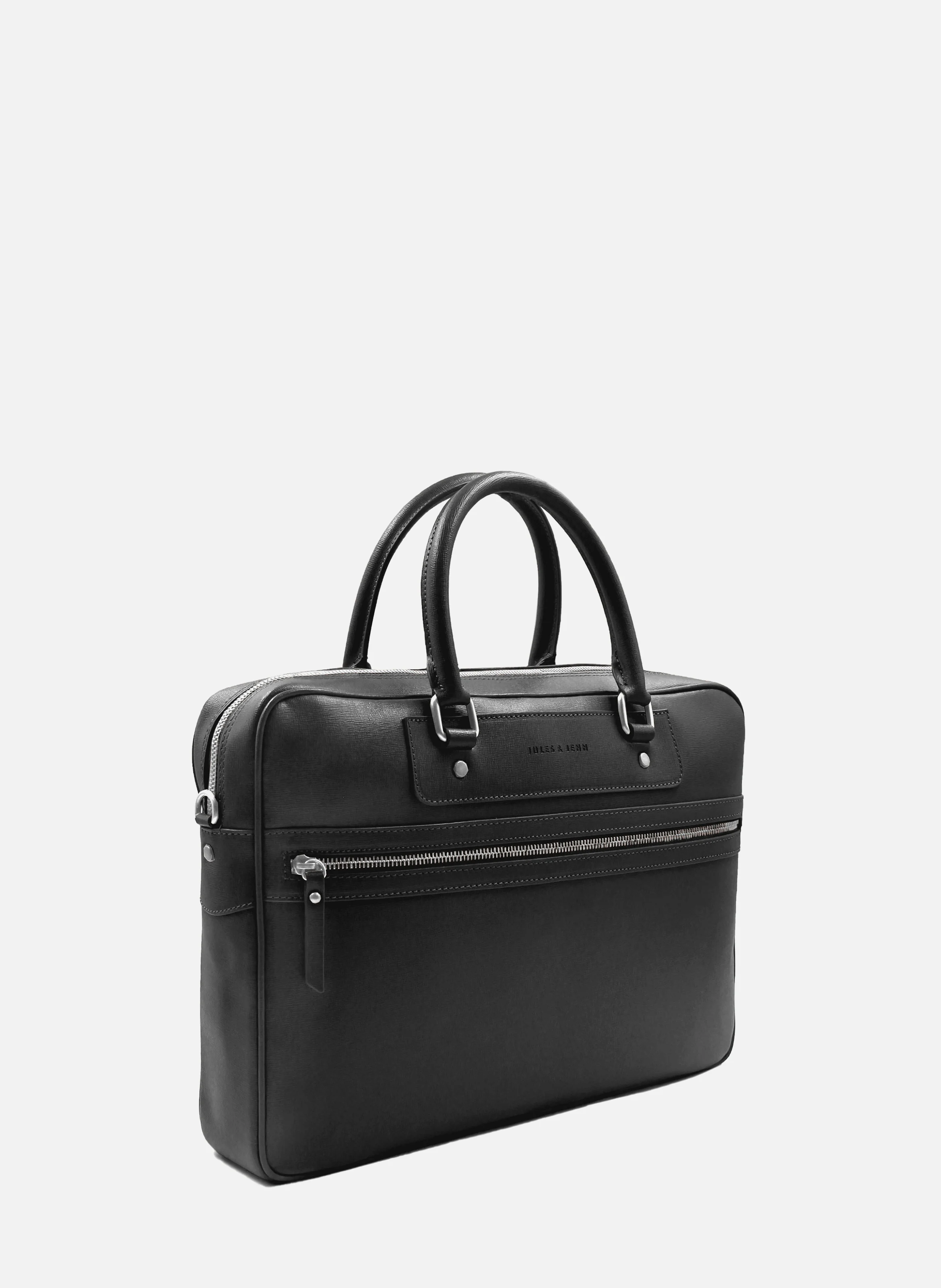 Sacoche cuir gravé | Noir