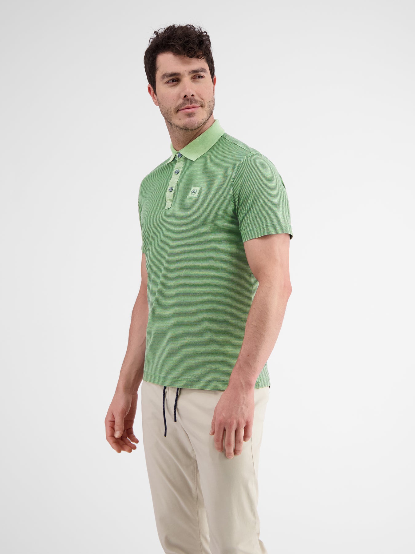 Gestreiftes Poloshirt für Herren