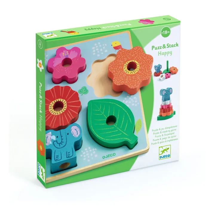 Djeco Puzzle relief Stack Happy