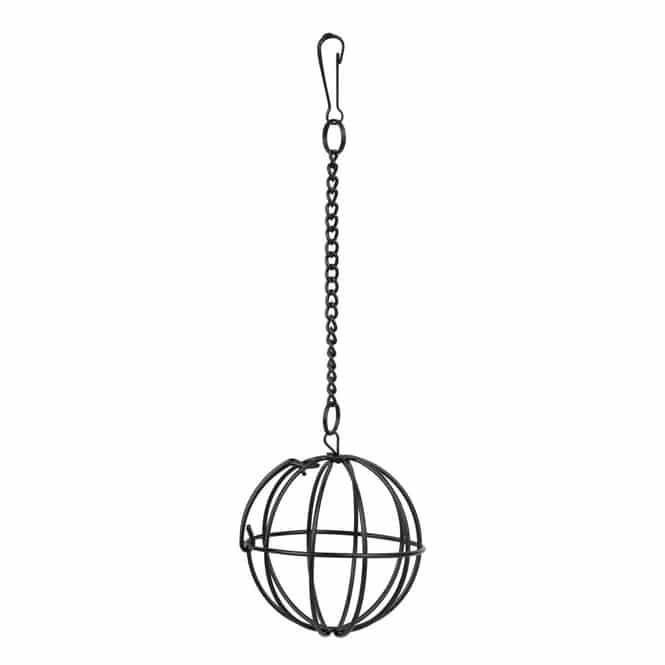 Nagerzubehör - Futterball mit Gittern zum Befüllen - Ø ca. 8 cm