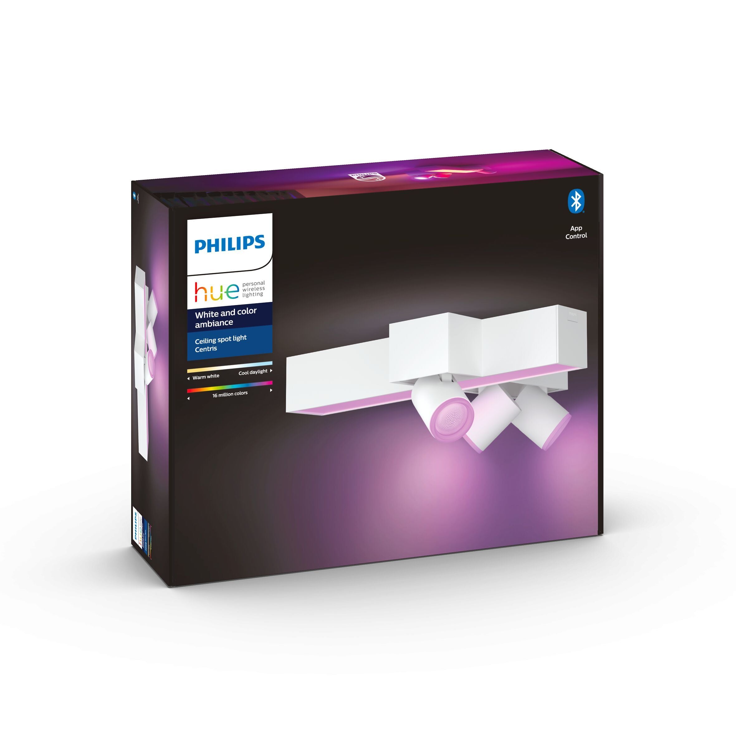 LE_HUE WACA Centris Cross Spot weiss_3fl - Weiss / B: 40.8 cm x T: 33.6 cm x H: 12.7 cm