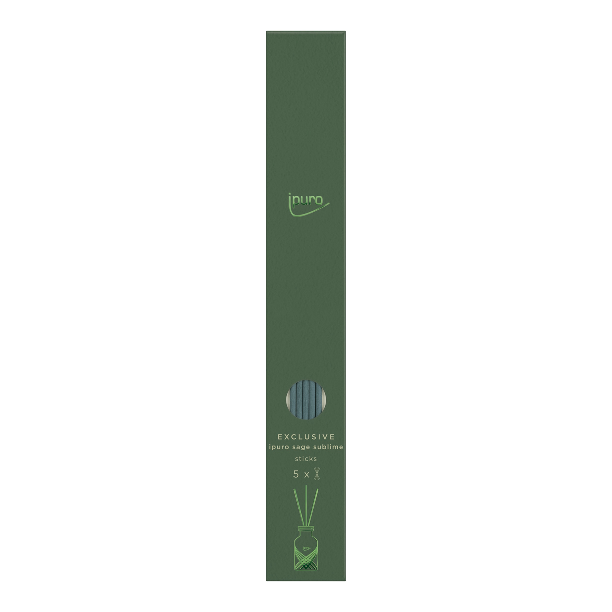 grün, L 29 x ⌀ 0,35 cm, 5 Stück