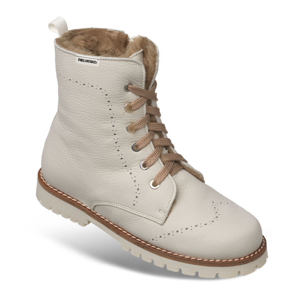 KINDER - Stiefelette GLARUS weiss