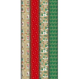 Papier cadeau de Noël 'Esprit de Noël'