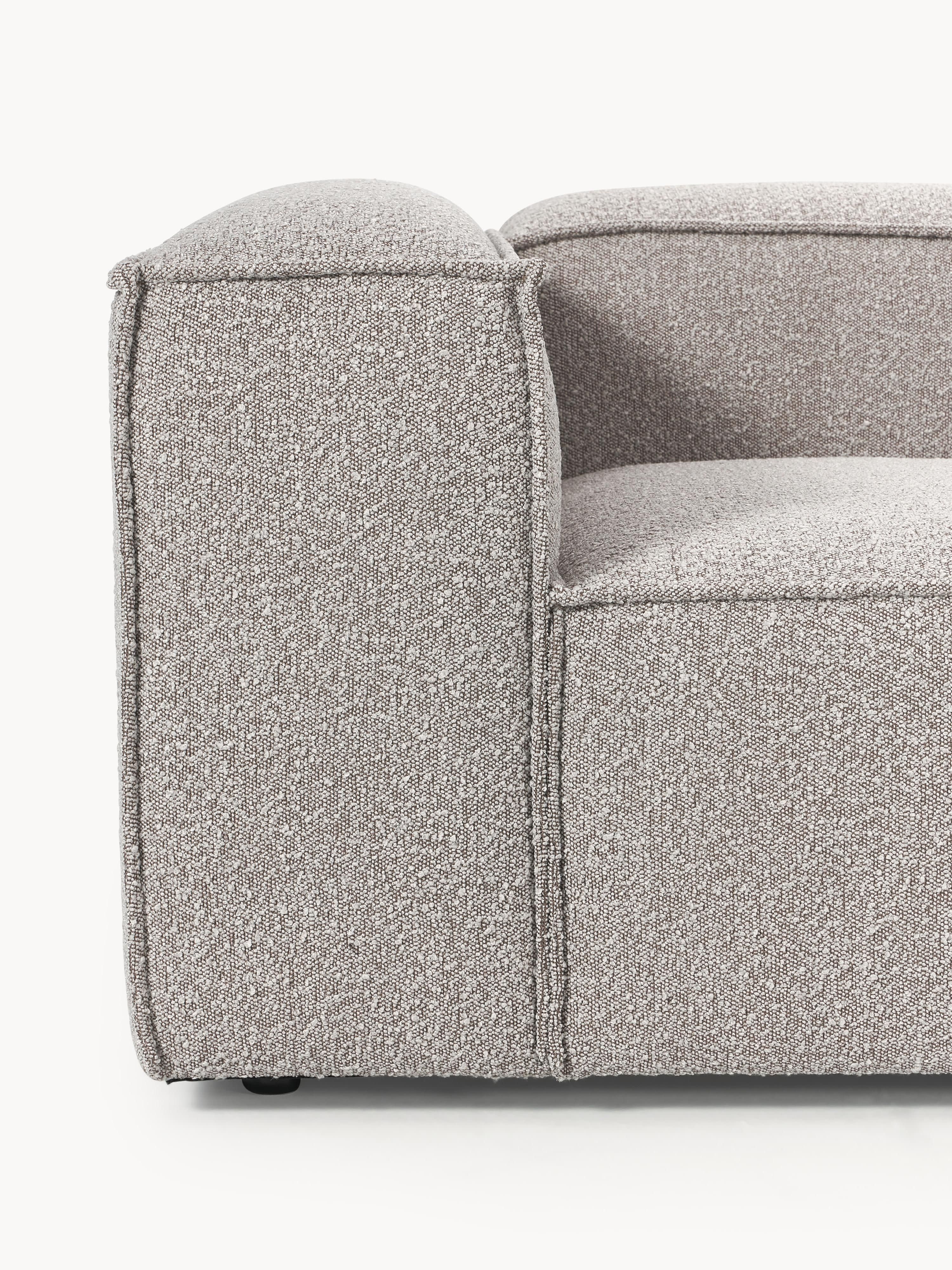 Modulaire bank Lennon (4-zits) uit bouclé