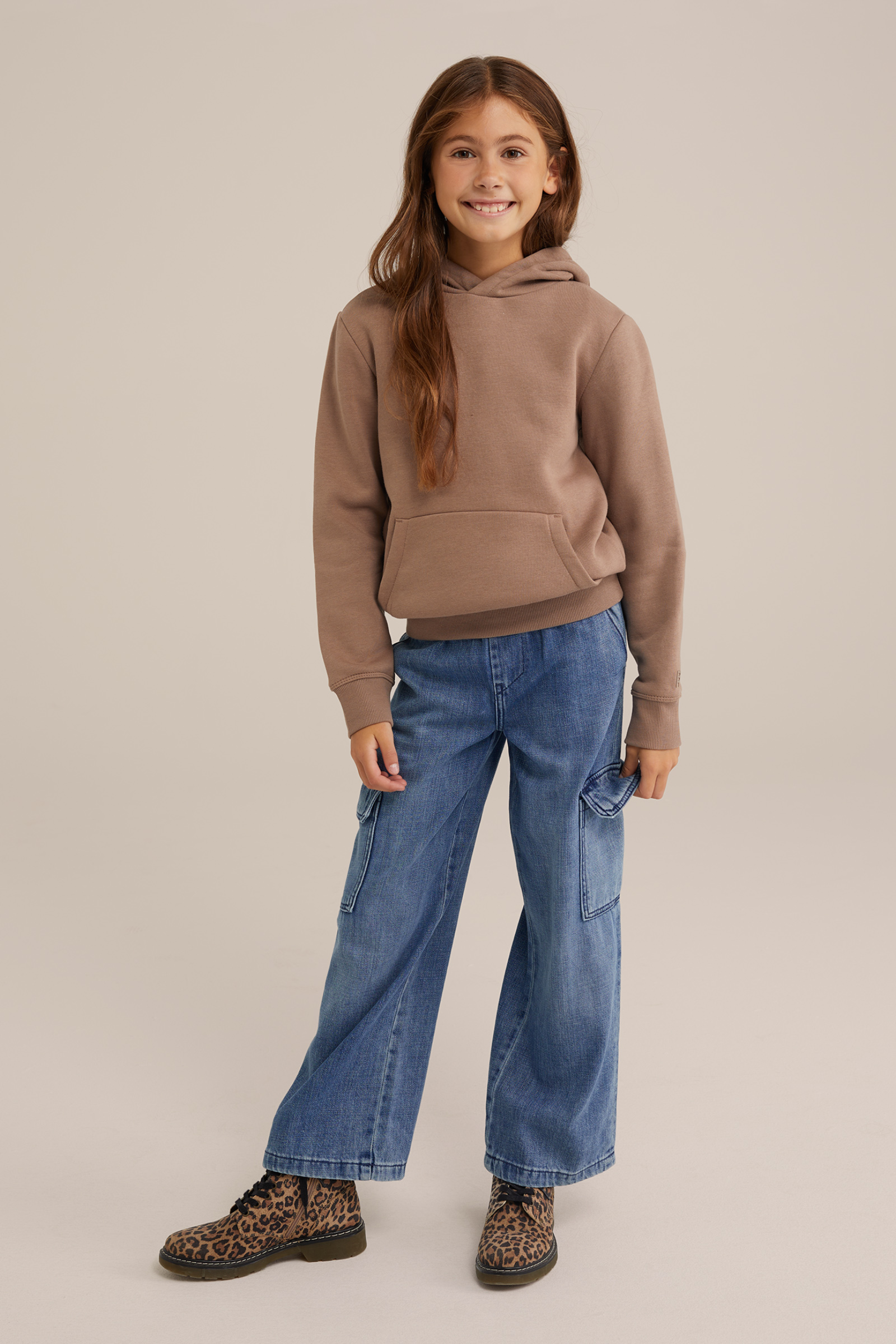 Unisex hoodie Blue Ridge Lichtbruin