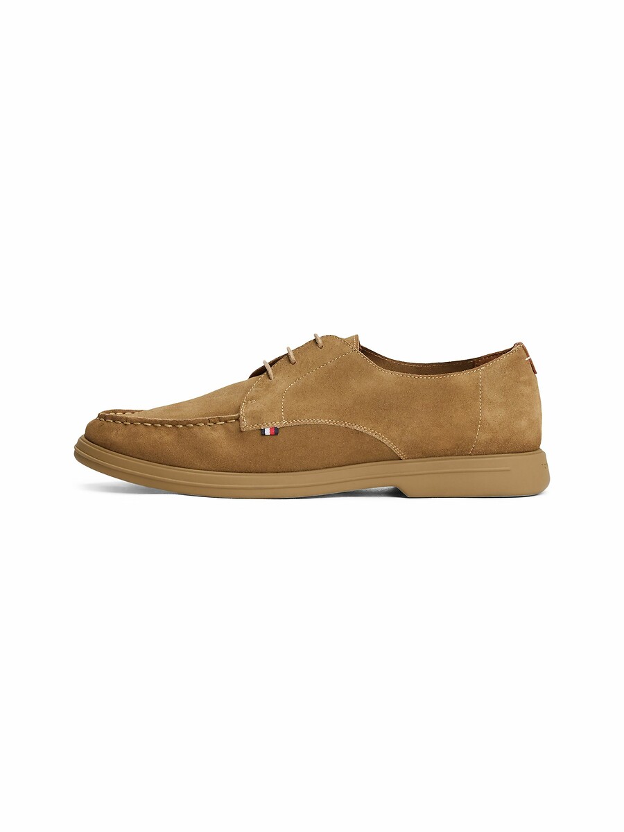 TOMMY HILFIGER<br>Desviadores em couro camurça