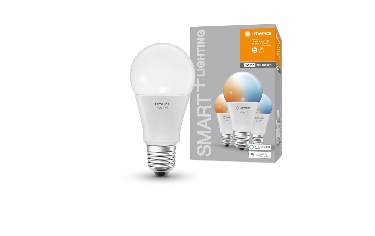 Leuchtmittel SMART+ Classic, 9.5W, E27Smart Leuchtmittel mit WiFi- Technologie