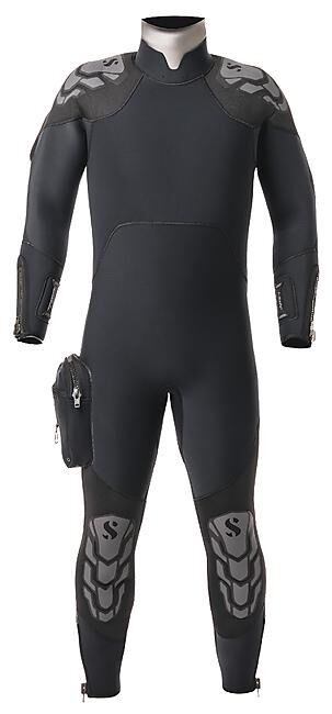 SCUBAPRO - COMBINAISON SEMI ETANCHE NOVASCOTTIA 7-5MM BLACK