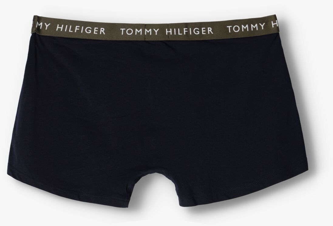 TOMMY HILFIGER UNDERWEAR donkerblauwe tommy hilfiger underwear boxershort 3p trunk wb