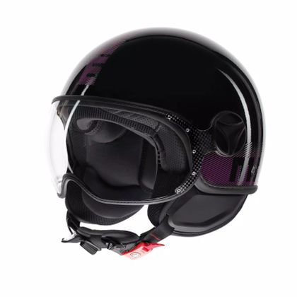 Casque Momo Design FGTR CLASSIC - Noir / Rose