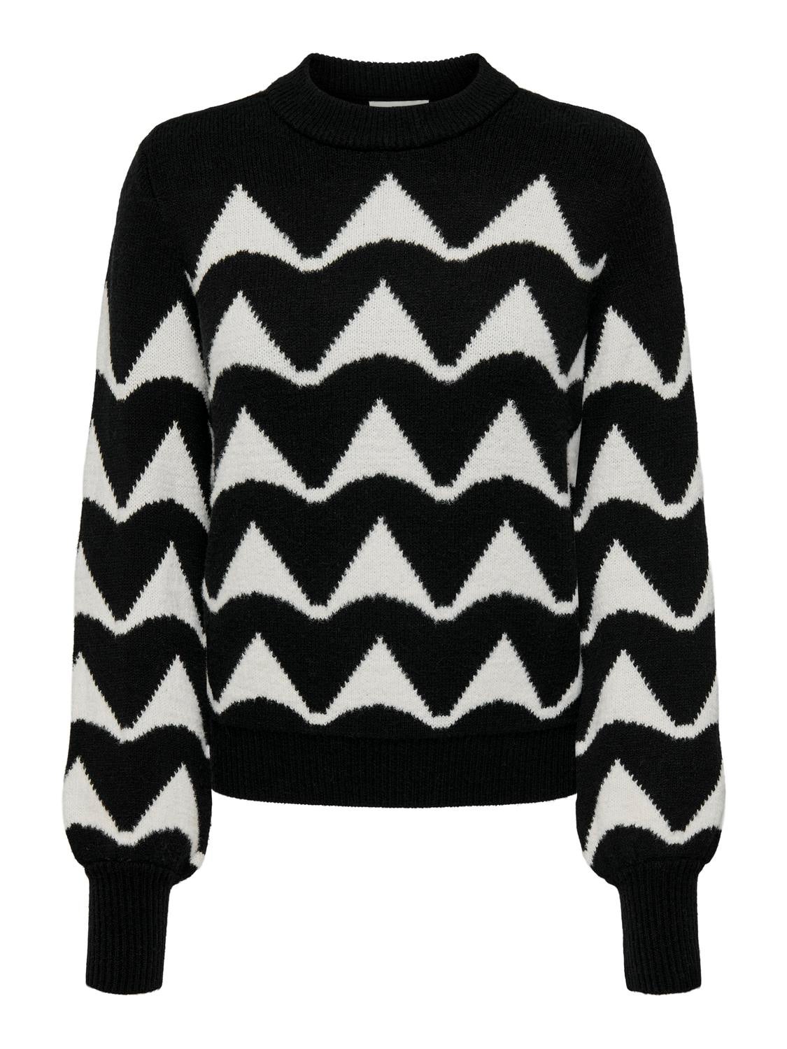 JDYTINA Strickpullover Black