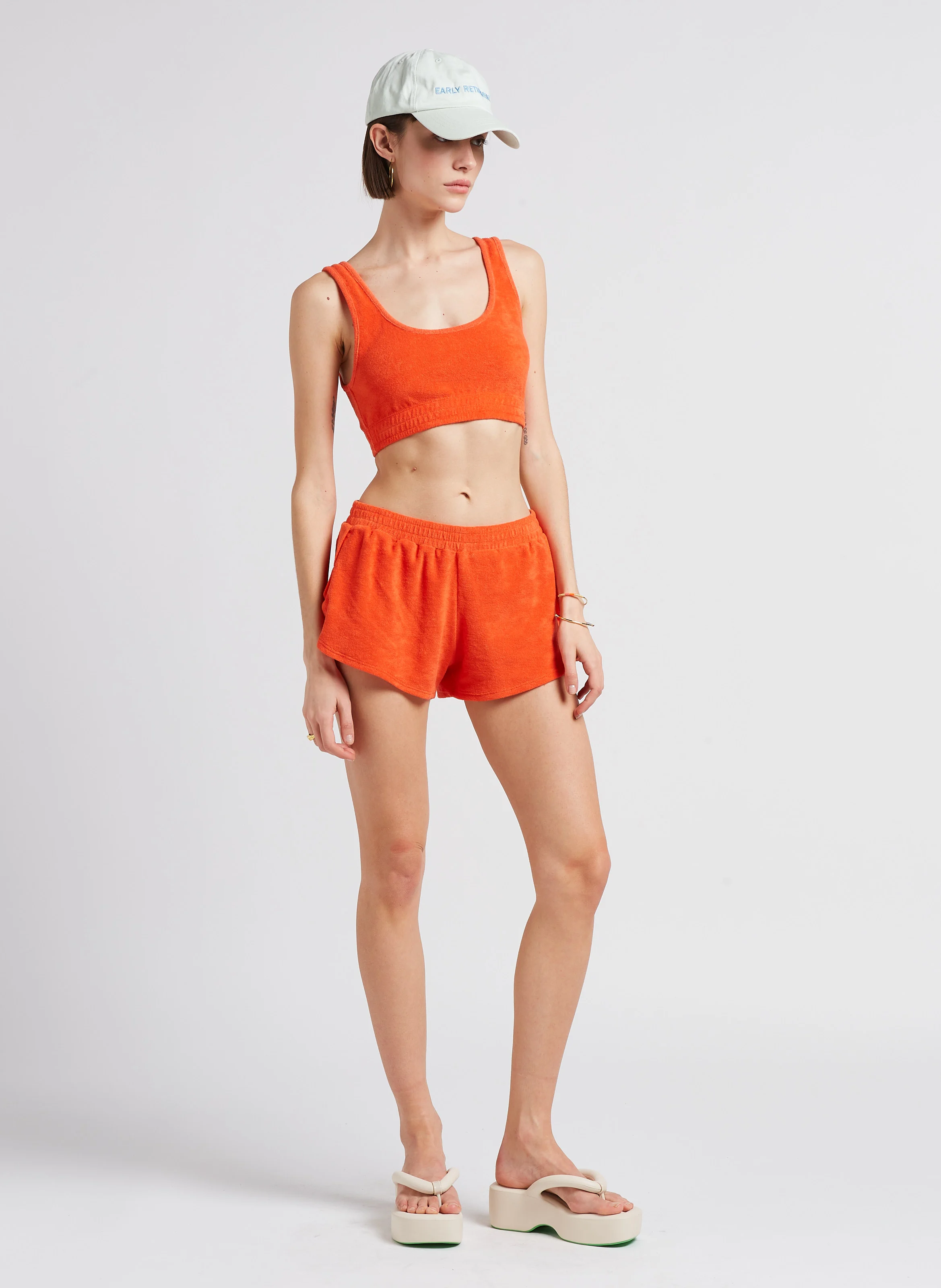 BRITNEY - Brassière en éponge | Orange