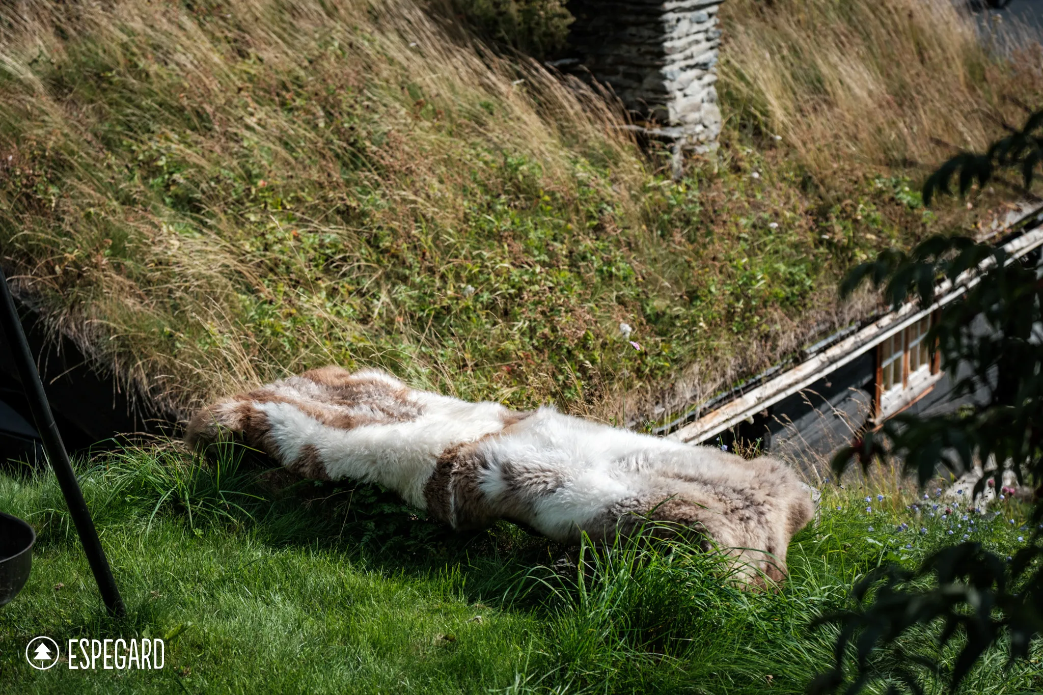 Espegard Lammeskinn Lang