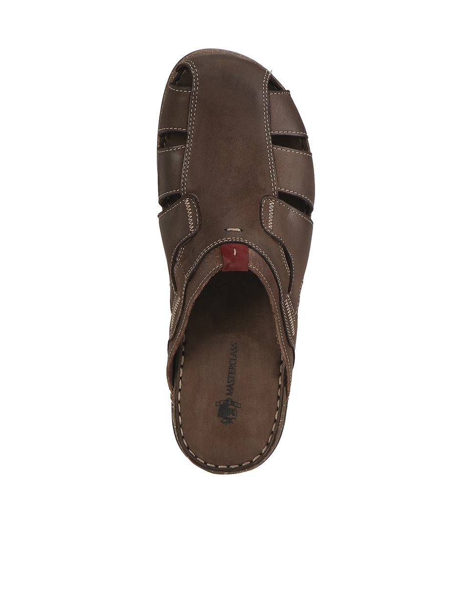 Nubukleder Pantoffel