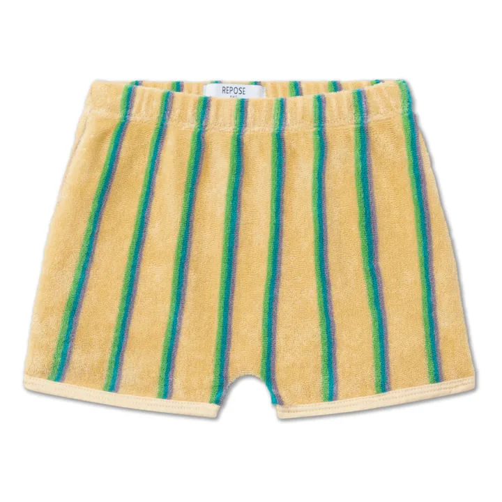 Repose AMS Short Eponge Bio Pop | Jaune moutarde