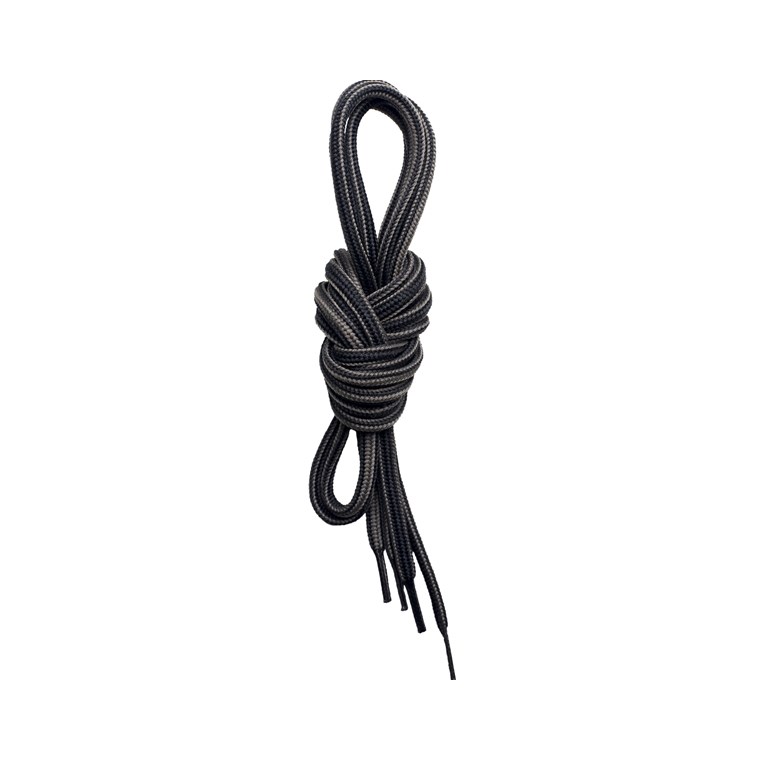 Lundhags Shoe Laces 180Cm Black/Grey
