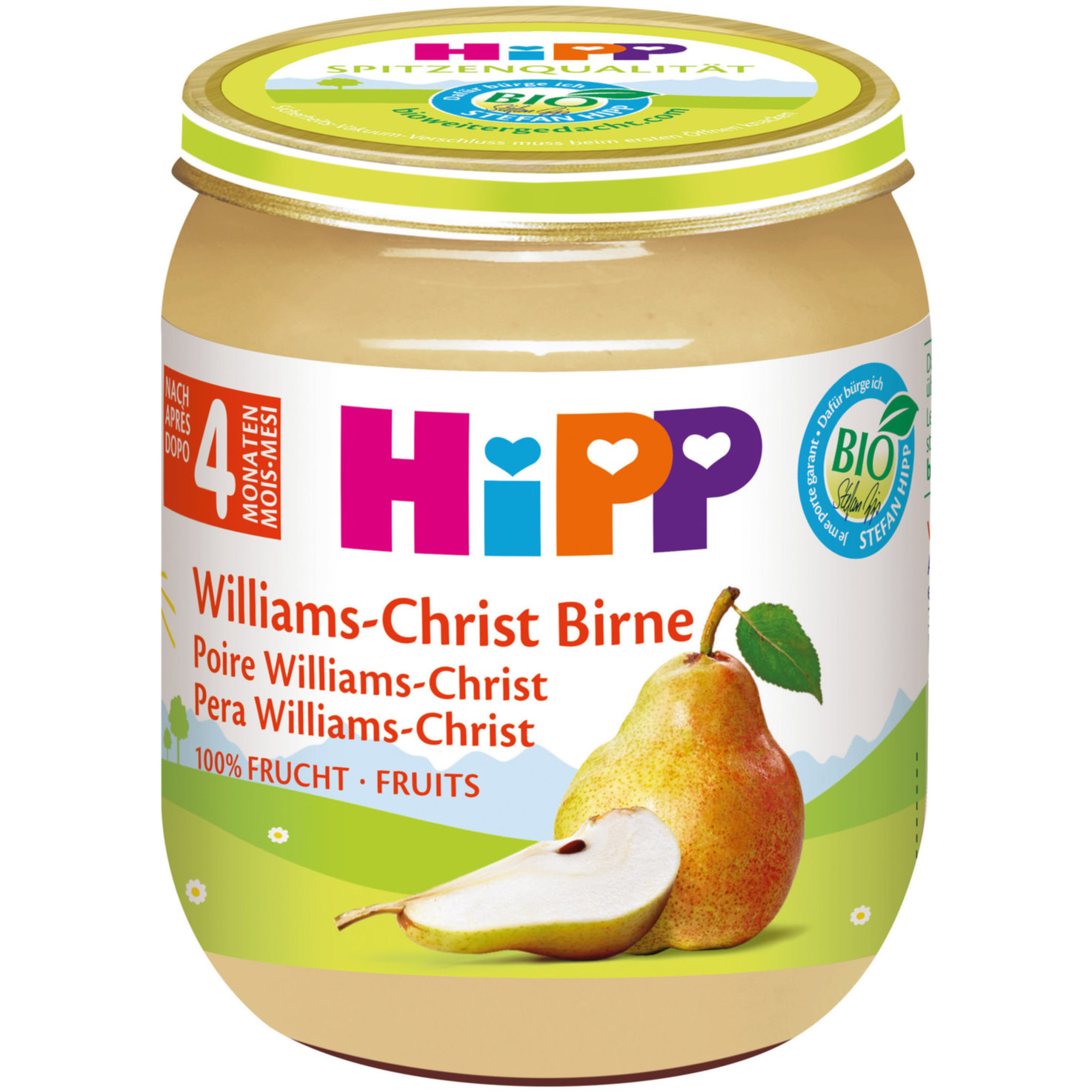 Hipp Bio Brei Williams-Christ Birne 4+ Monate