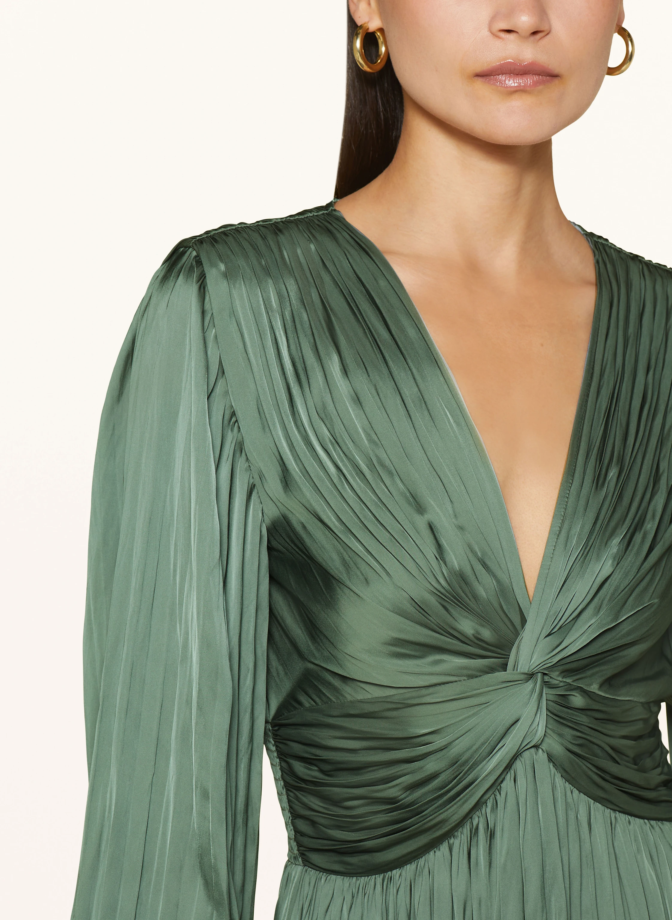 RIANI Plisseekleid