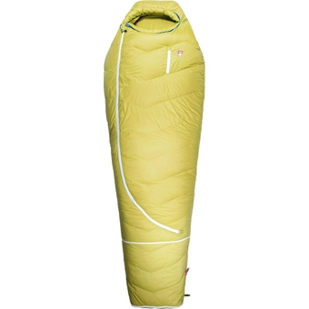 Grüezi Bag Biopod DownWool Kids Teen Daunenschlafsack Citron Kinder