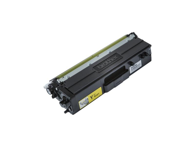 Brother Toner TN-421Y Yellow Toner, Yellow
