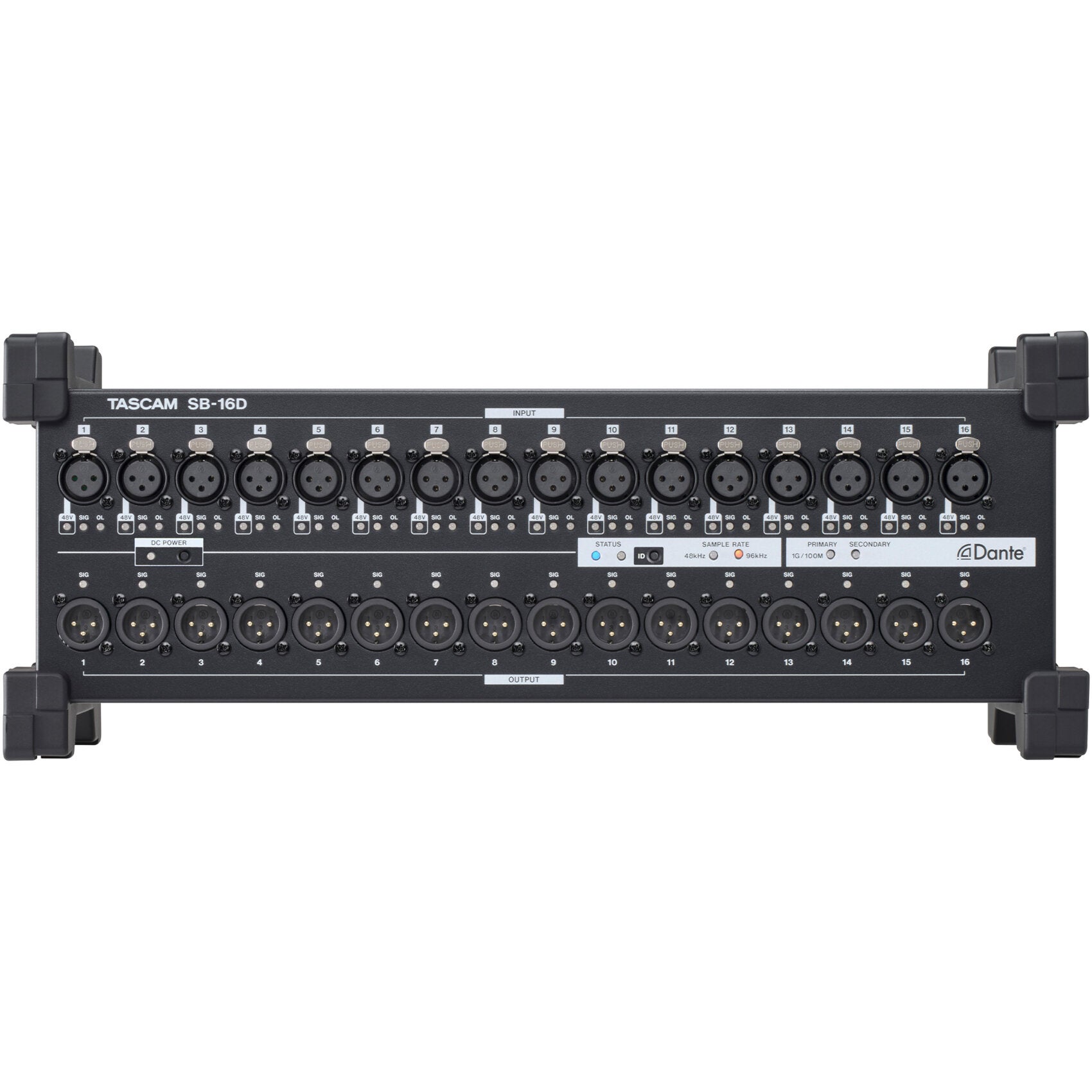 Tascam SB-16D Dante Stage Box (16 in/16 out)