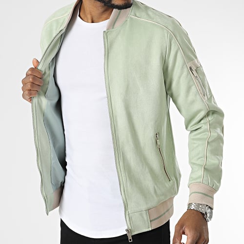Veste Bomber Vert Clair