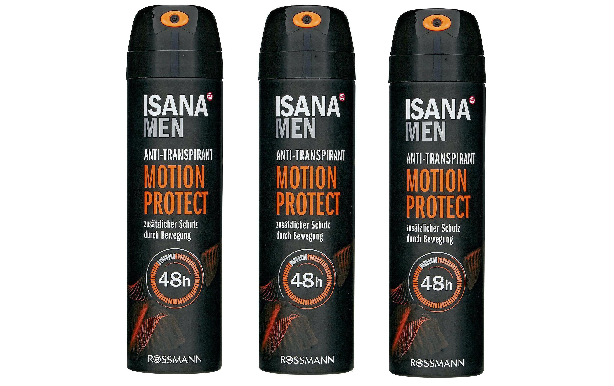 Deo Spray Motion Protect 3 x 150 mlZuverlässiges Deo mit 48 h-Wirkkomplex