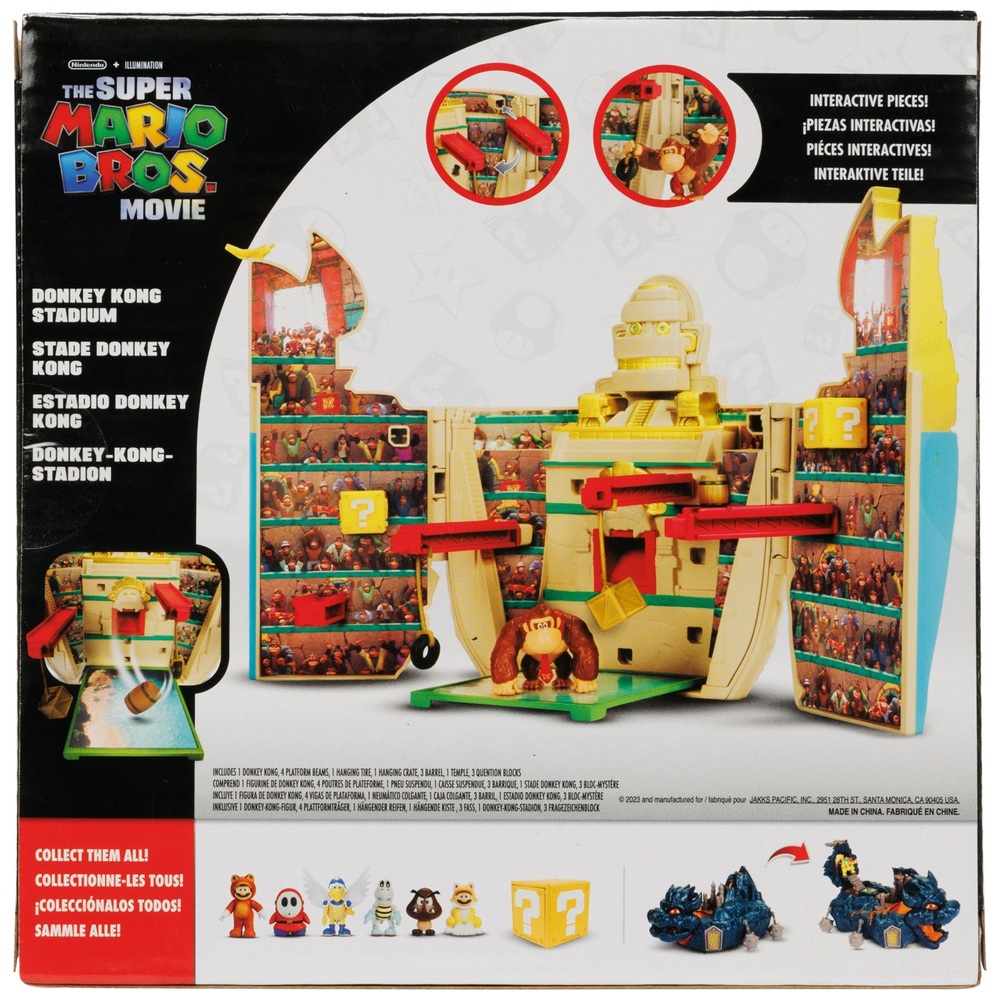 Nintendo The Super Mario Bros. Movie Donkey Kong Stadium Spielset