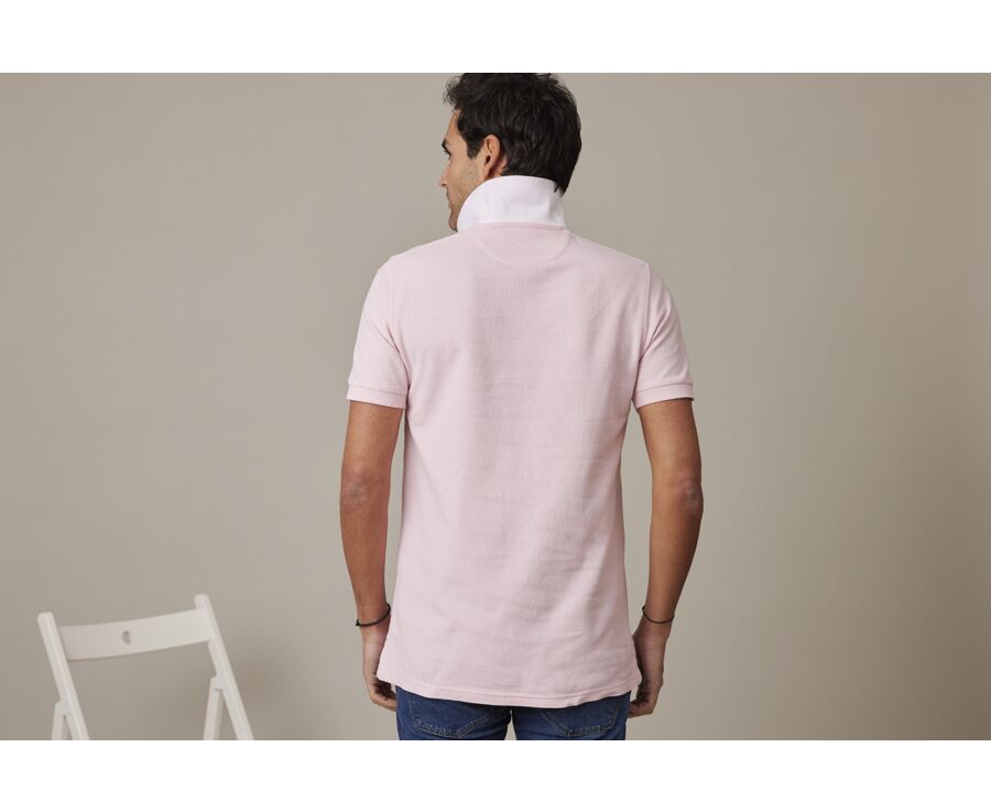 Polo Rose Pâle homme - ANDY II