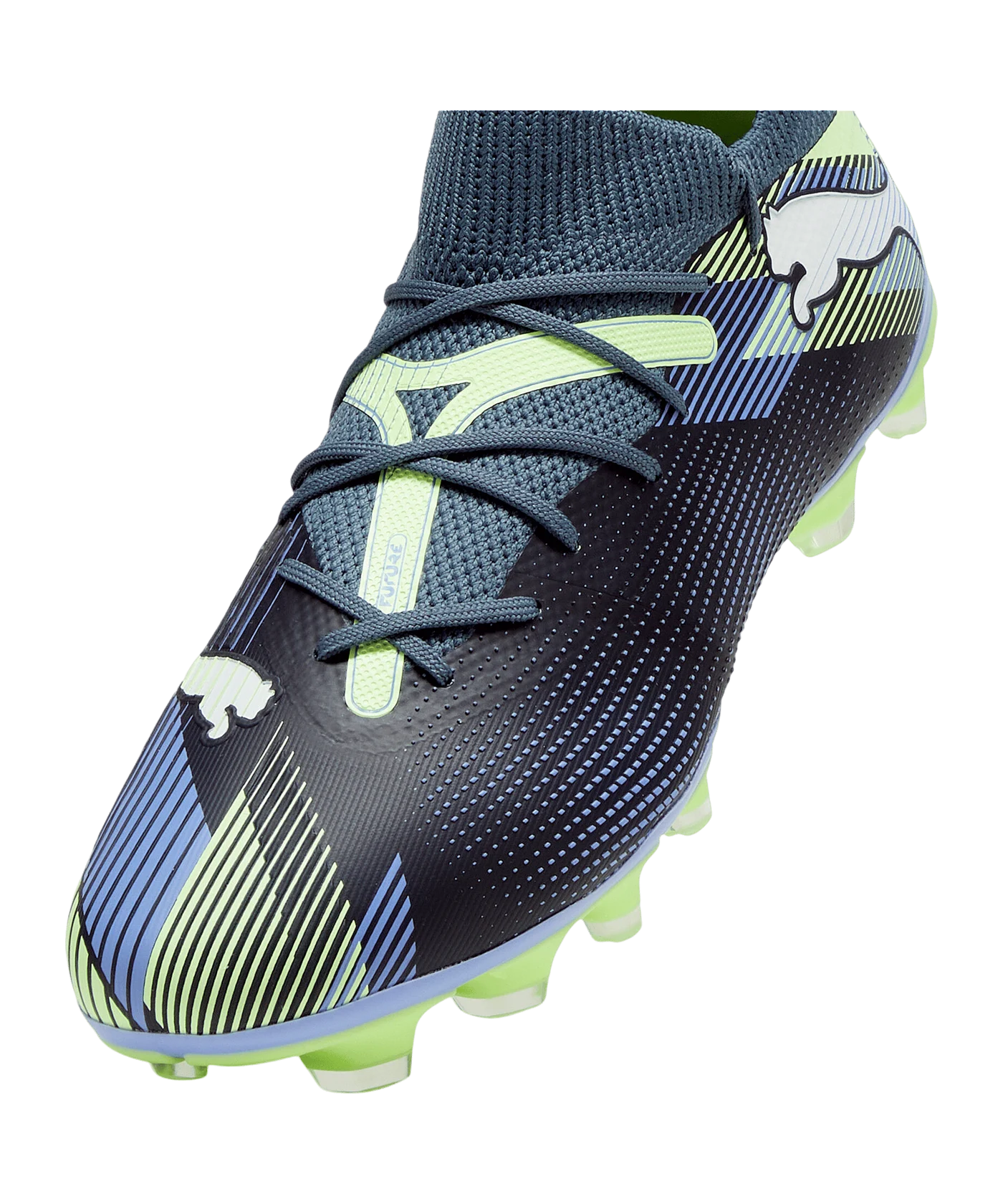 PUMA FUTURE 7 Match FG/AG Lights Out Damen Grau Weiss F03