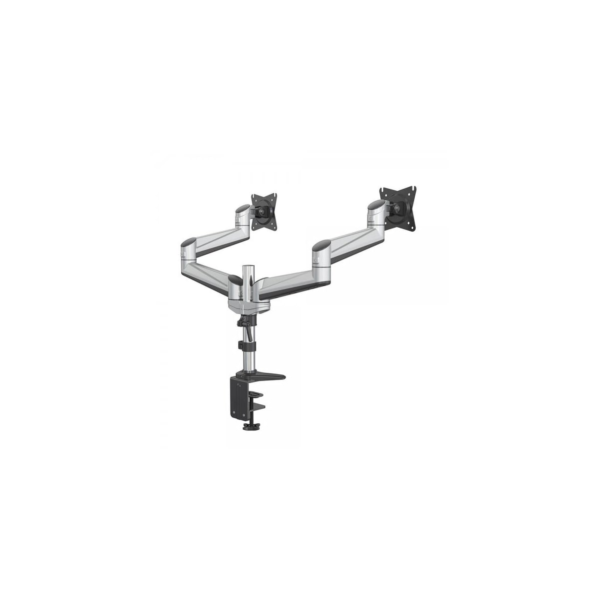 desire2 Monitor Arm Duo Aluminium