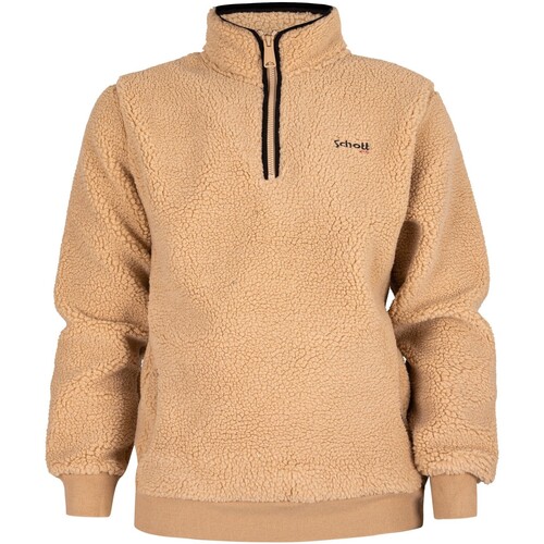 Schott - Sudadera Swandric 2 1/4 Beige