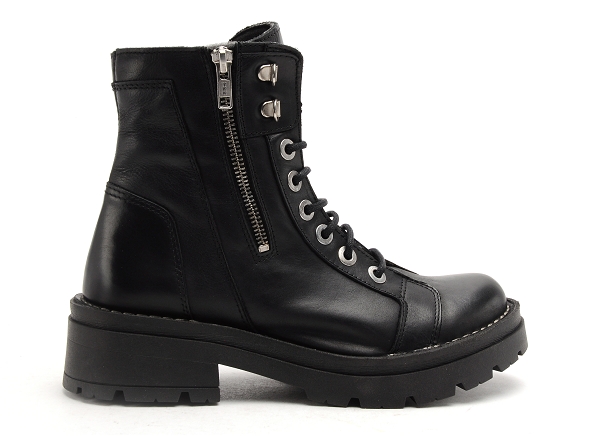 Chacal boots bottine plates femme 6083 noir