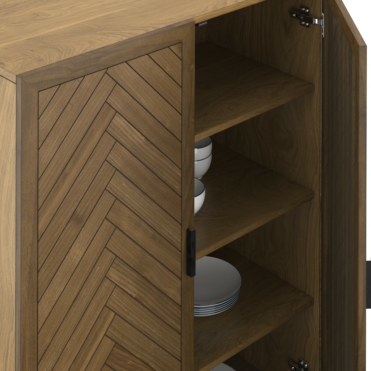 LA REDOUTE INTERIEURS<br>Aparador com 2 portas Nottingham