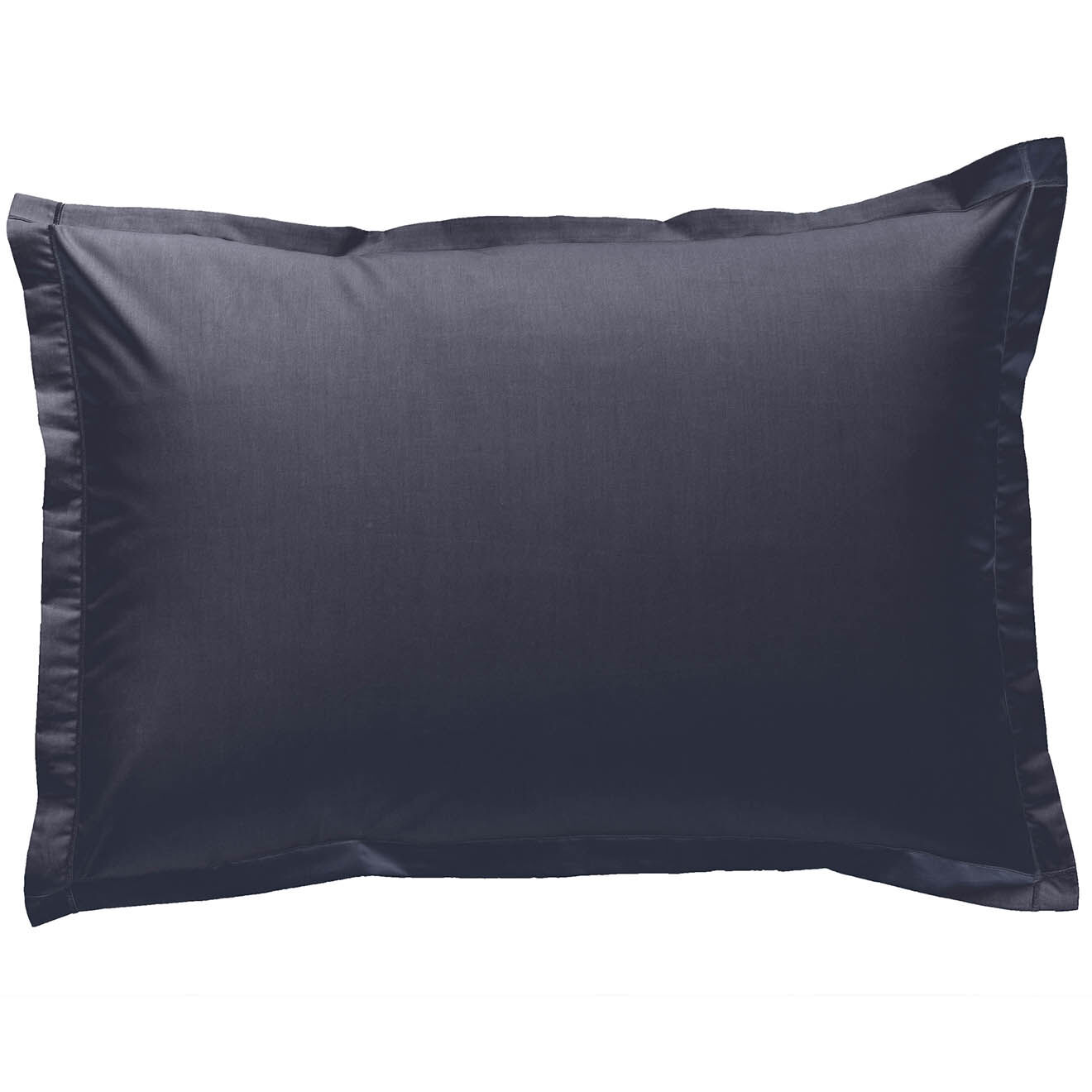 United by PDC Taie d'oreiller 100% Percale de Coton Tina anthracite