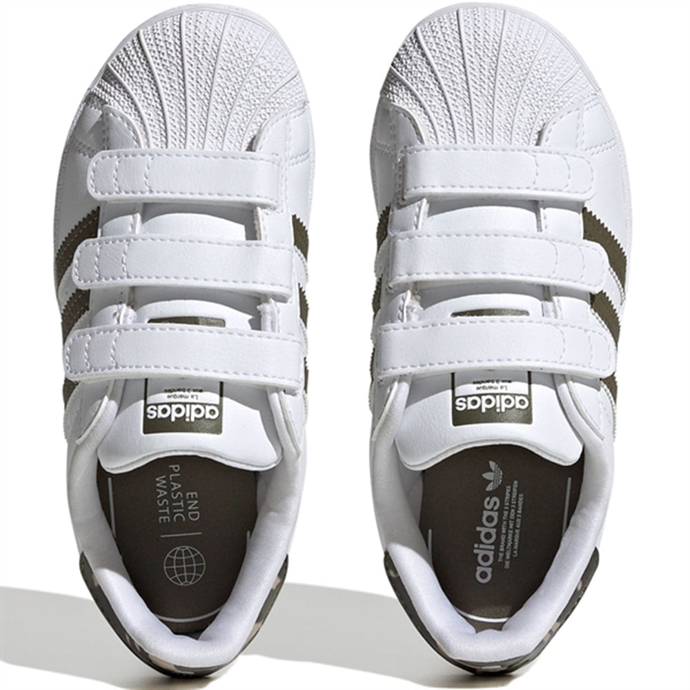Superstar Sneakers White / Olive