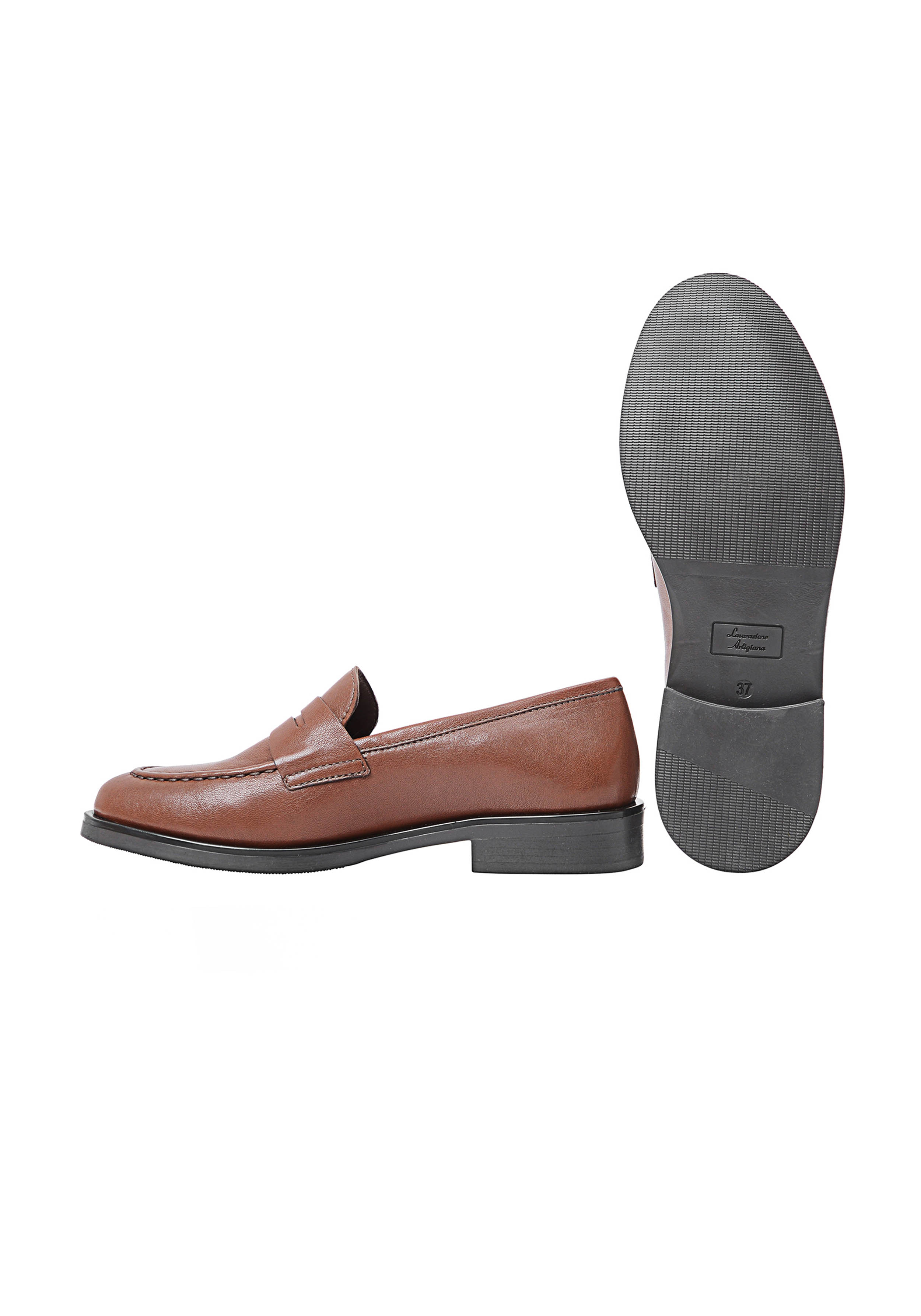 Ten Points Loafers Nora Brown
