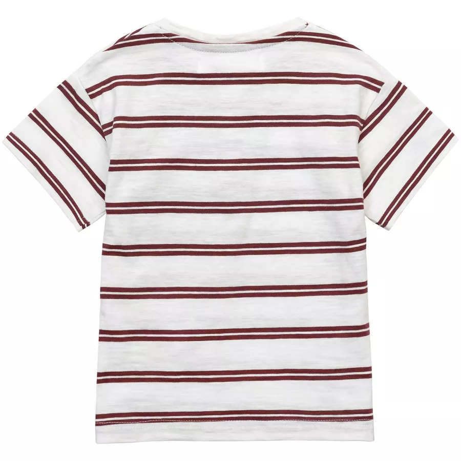 MINOTI T-Shirt und Shorts im Set DunkelblauCremeweißRot