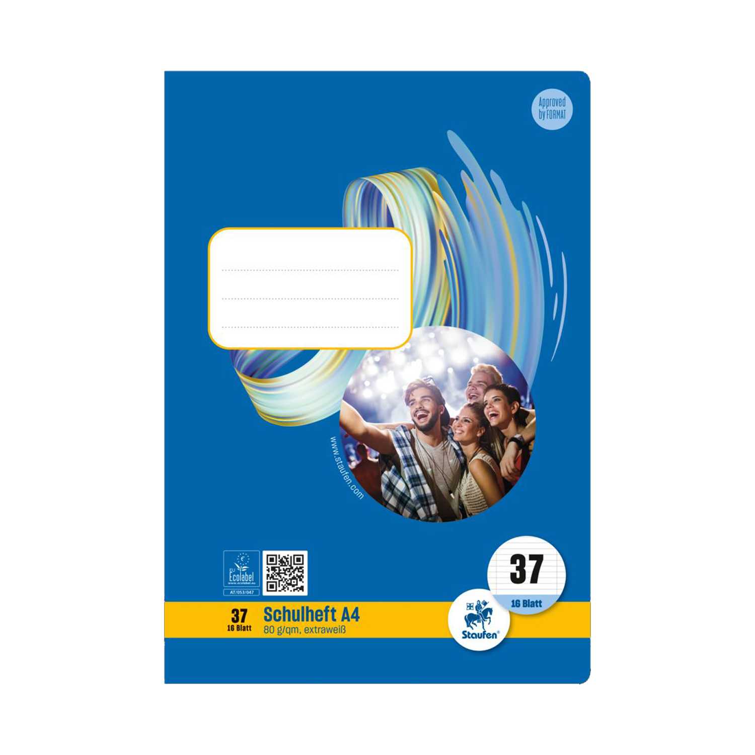 Heft DIN A4 Lineatur 37 16 Blatt