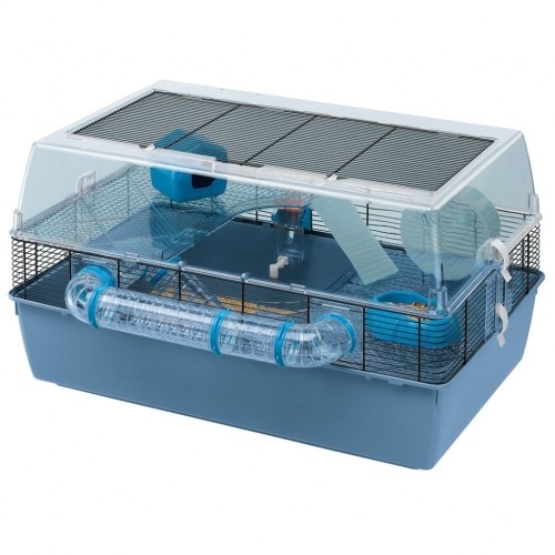 Gaiola azul para hamster