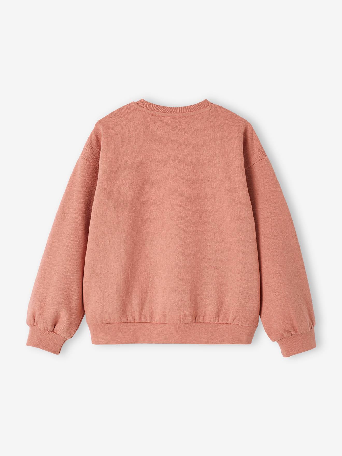 Moletom Snoopy Peanuts® para meninas, rosa antigo