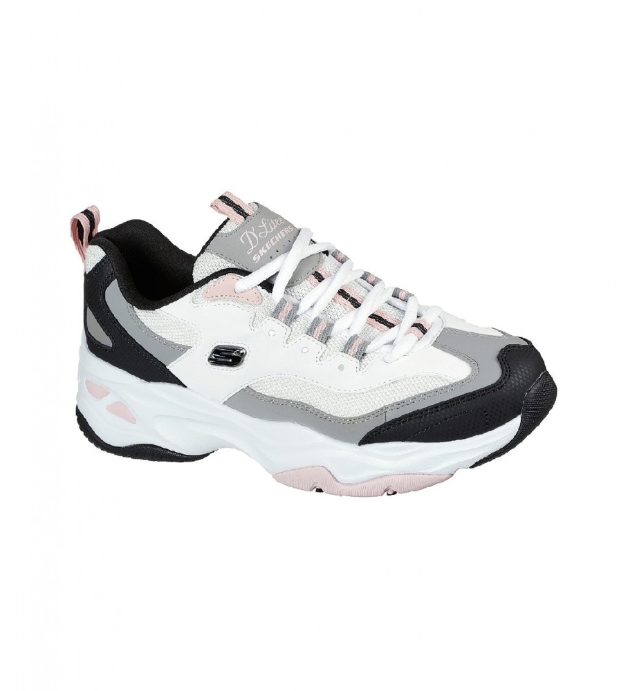 Tênis de couro Skechers D'Lites 4.0