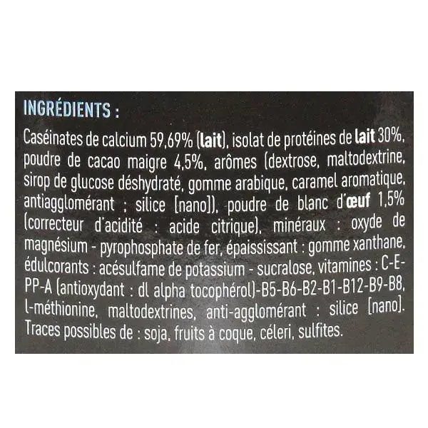 Eafit Milk & Egg 95 Micellaire Goût Chocolat 750g