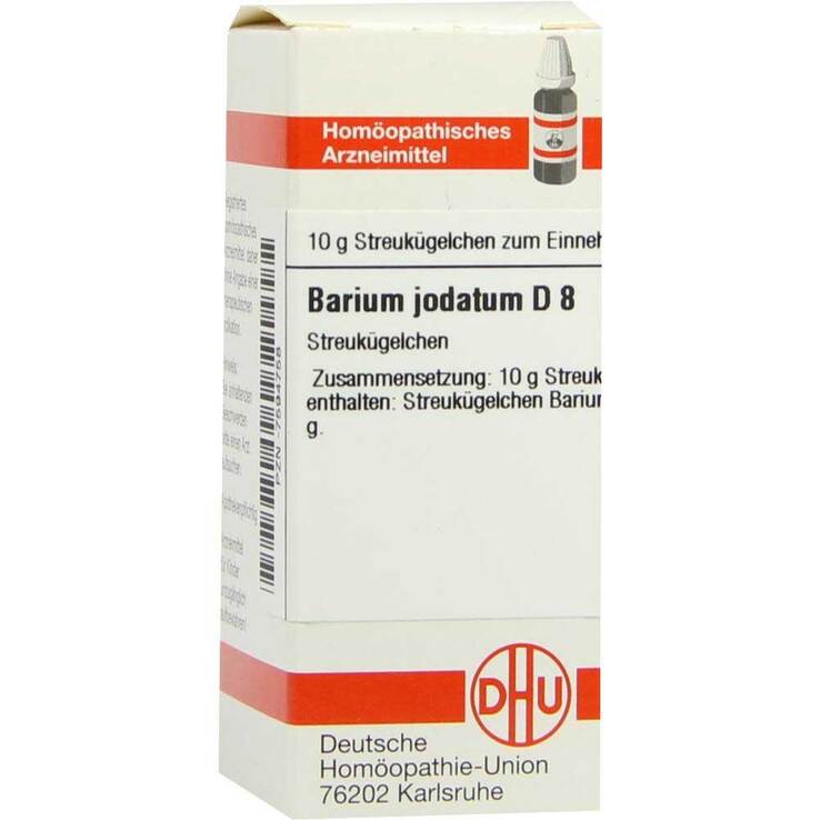 DHU Barium jodatum D 8 Globuli, 10 g