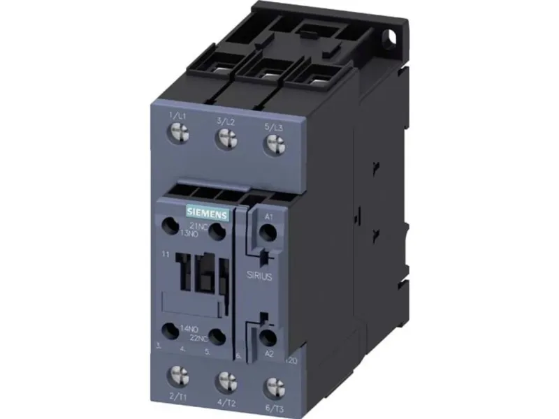 Siemens 3RT2035-1AP00 Kontaktor 3 x afbryder 18.5 kW 230 V/AC 40 A med hjælpekontakt 1 stk