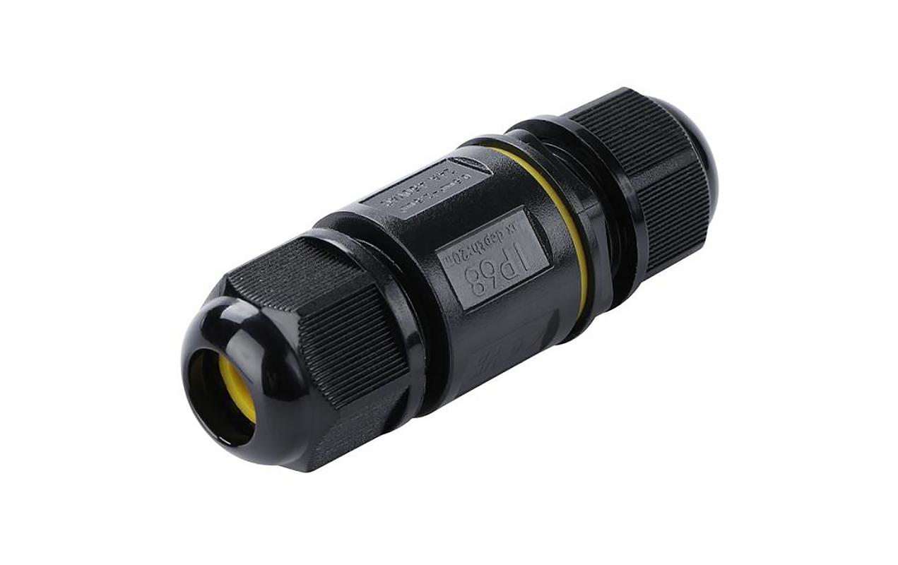 Verbindungsmuffe 3-polig gerade IP68, 0.5-2.5 mm2Verbindungsmuffe 3-polig gerade IP68