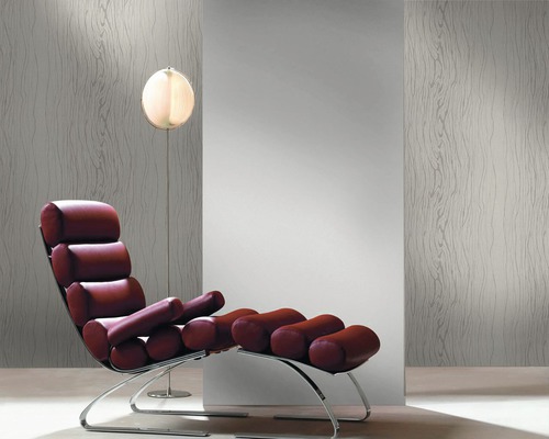 Vliesbehang 53331 Colani VISIONS houtlook beige