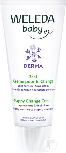 Weleda Bébé Derma 3en1 Crème Pour Le Change 50ml