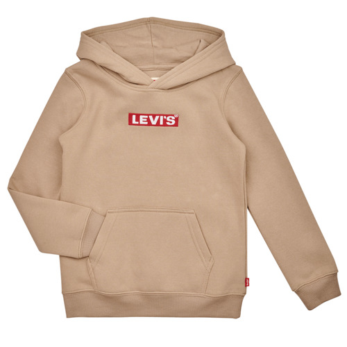 Levi's - BOXTAB PULLOVER HOODIE - Beige